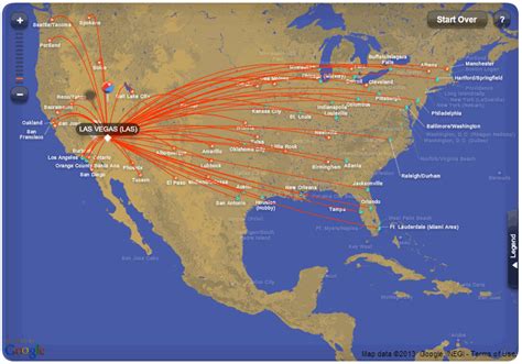 south west dfw to las vegas.